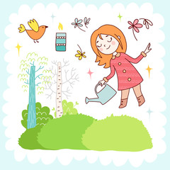 Doodles cute elements