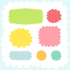 Doodles cute elements