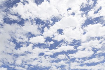Blue sky and White cloud,thailand.