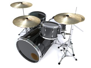 black drum 3d rendering view 1