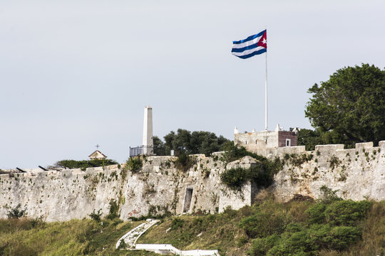 "Fortaleza San Carlos de la Cabana" in Havanna.