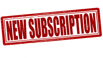 New subscription