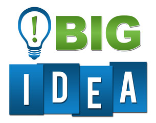 Big Idea Professional Green Blue With Symbol 