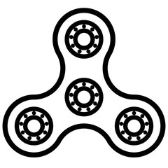 Homemade spinner out of the bearings