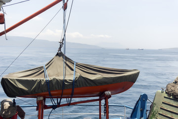 The rescue boat