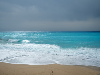 The sea of the Ionian islands