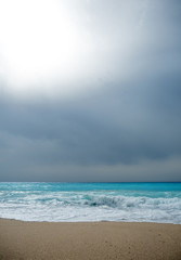 The sea of the Ionian islands
