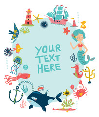 Obraz premium Sea background