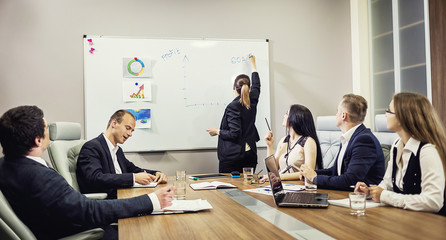 Business People Meeting Conference Discussion Corporate Concept,business team,business partners discussing documents and ideas,Business conference in a modern office,close up