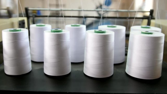 Paper yarn for printing in a machine