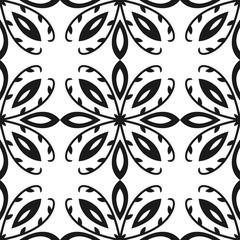 Vintage style seamless pattern. Vector illustration for wallpaper, fabric, oilcloth, textile, wrapping paper and other design