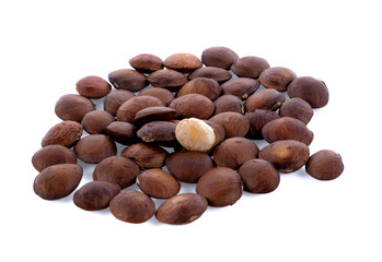 Peas star Incas isolated  on white background