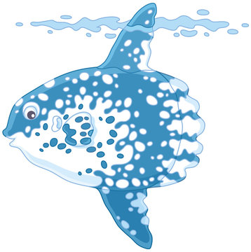recommend clip art: Fish-moon