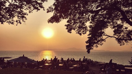 Obraz premium Thai sunset