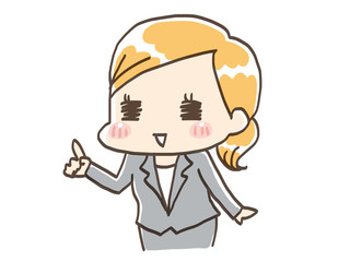 女性のイラスト