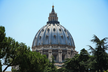 Fototapeta na wymiar Vatican dome