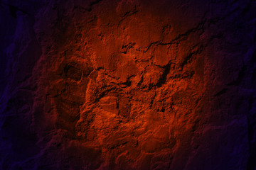 abstract  stone texture  in theme of  orange color background.