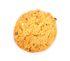 cookies on white background