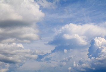 blue sky with rain cloud, art of nature beautiful and copy space for add text