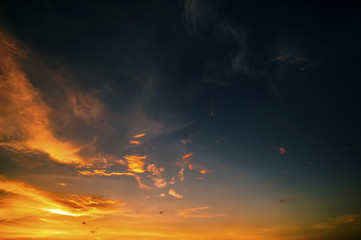 Obraz premium sky twilight