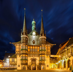 Obraz premium Rathaus Wernigerode