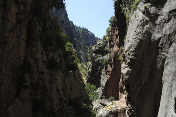 Mountain canyon