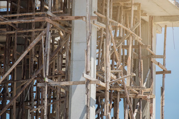 Building wooden structure