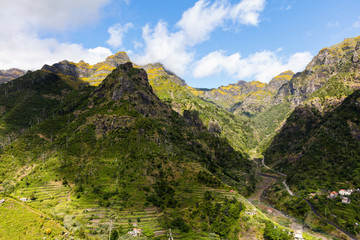 Central gorge of Madeira