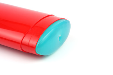 red man deodorant isolated on white background