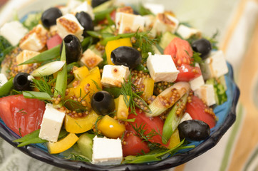 The process of preparing delicious dishes in details using a knife and special tools.