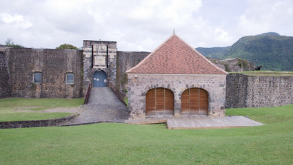 Fototapeta na wymiar Le fort Louis Delgrès, Guadeloupe
