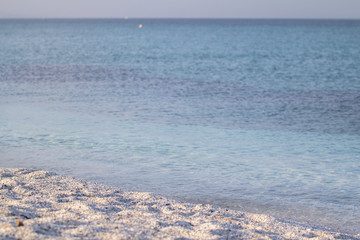 Le Saline beach in Sardinia