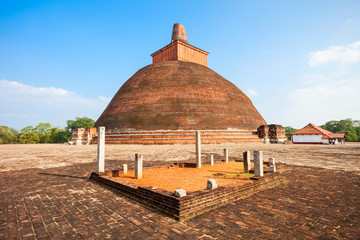 Jethawanaramaya Stupa in Anuradhapura