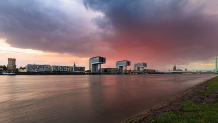Fototapeta premium Skyline and architecture in Cologne