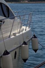Jacht im Hafen
