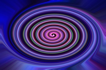 Digital abstract twirl background