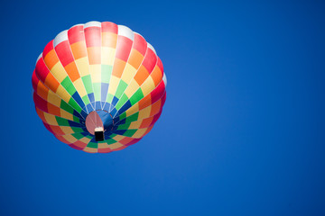 Bunter Heißluftballon