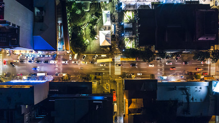 Aerial shot from San Jose, Costa Rica