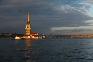 Kız Kulesi'nde Sabah