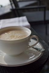 A Cup of Latte Coffee