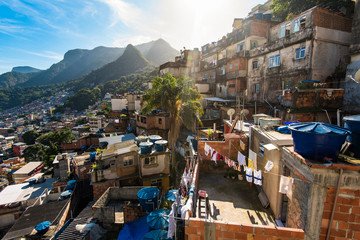 Rocinha is the Largest Favela in Brazil and Has Over 70,000 Inhabitants and is Located in Rio de...