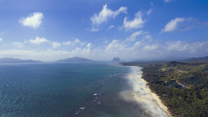 Photos landscape of the Philippine Islands aerial view 