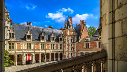 Fototapeta na wymiar Chateau, Blois, France
