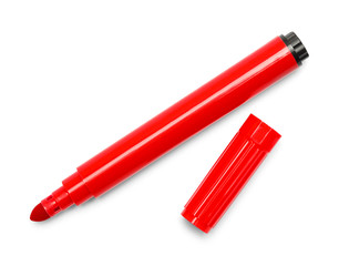 Marker Red with Lid