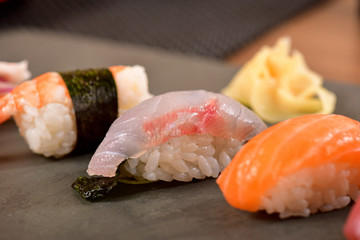 Niguiri sushi dubble