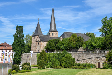 Fototapeta na wymiar Michaelskirche in Fulda / Hessen