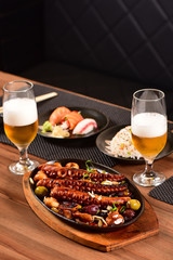 Grilled octopus