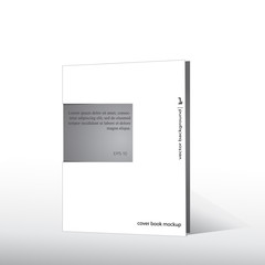Business Blank. Cover book mockup.