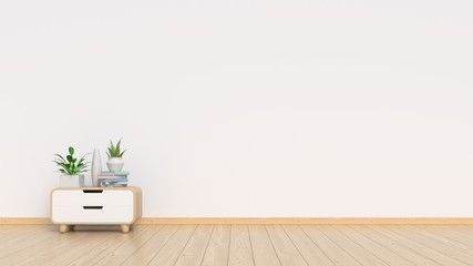 Obraz na płótnie Canvas Interior background of living room ,3D rendering