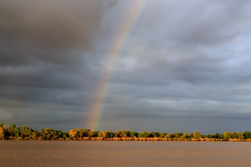 Early Morning Rainbow, Dordogne River